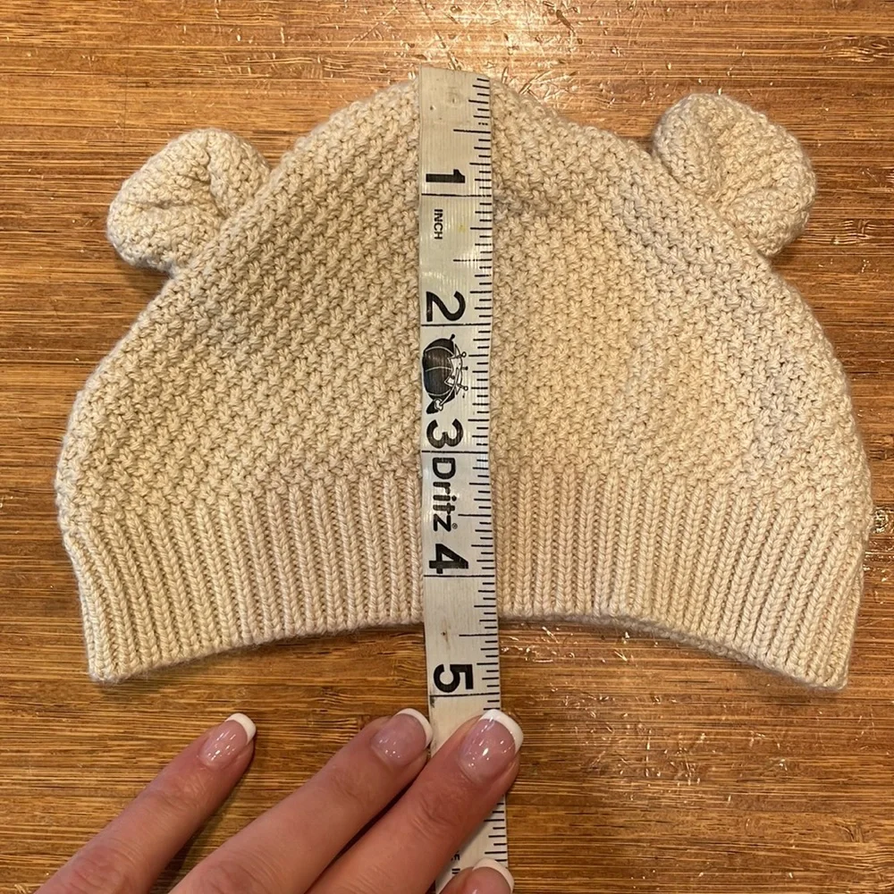 Knit baby bear 🐻 hat